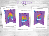 Unspeakable Party Banner (Pink) - Digital Download