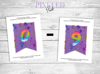 Unspeakable Party Banner (Pink) - Digital Download