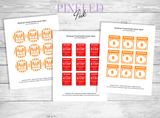 Whataburger Cupcake Toppers - Digital Download