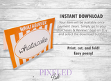 Whataburger Food Tents - Digital Download