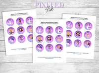 Aphmau Cupcake Toppers - Digital Download