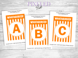 Whataburger Party Banner - Digital Download