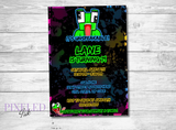 Unspeakable Birthday Invitation - Printable File