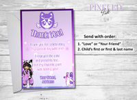 Aphmau Thank You Card - Printable File