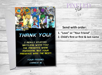 Beyblades Thank You Card - Printable File